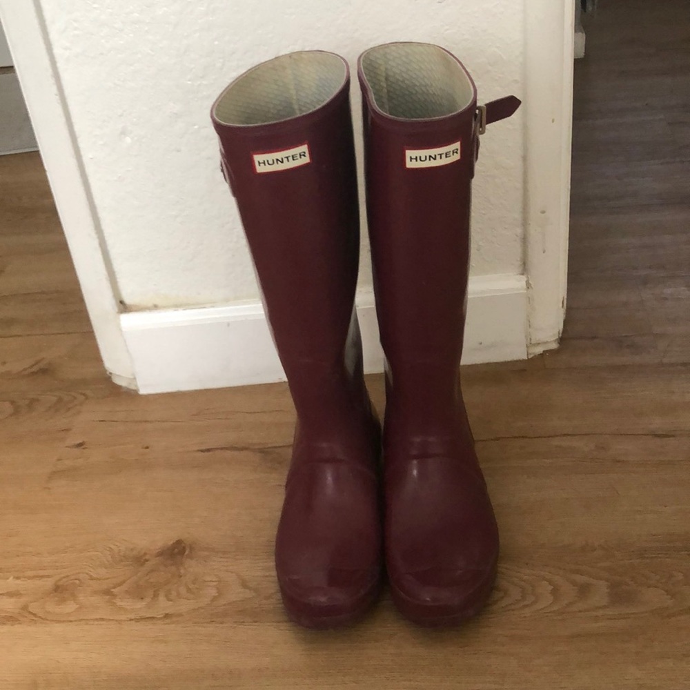 Hunter rain boots